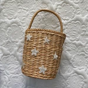 Straw Free People Bag